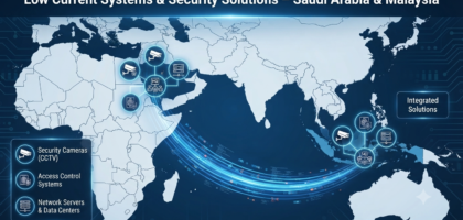 low current systems Saudi Arabia, أنظمة التيار المنخفض, CCTV access control company Malaysia, structured cabling security systems